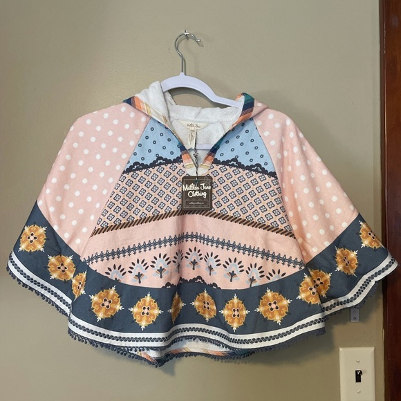 Matilda Jane Girls Beach Towel Hooded Poncho NEW - Picture 2 of 6